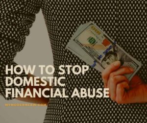 Stop domestic financial abuse