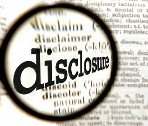 What Is A Disclosure: Modern Law