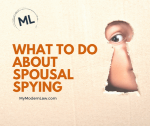 peeking through a keyhole