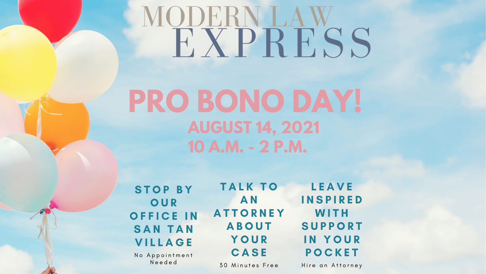 Modern Law Express Pro Bono Day