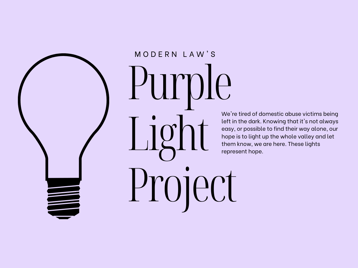 Modern Law's Purple Light Project