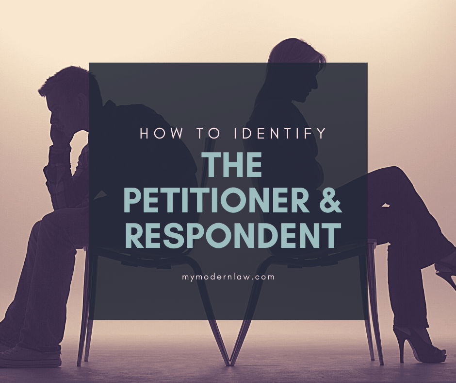 petitioner vs respondent in divorce