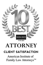 2020-2022 10 Best Law Firm - American Institute of Family Law Attorneys