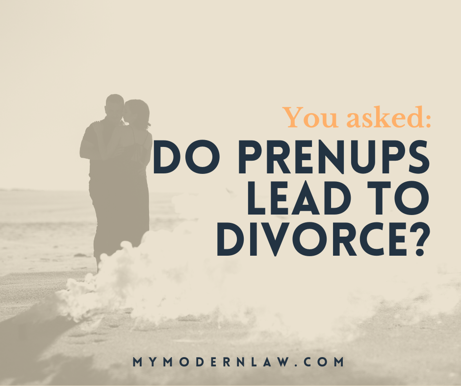 Do Prenups Lead to Divorce