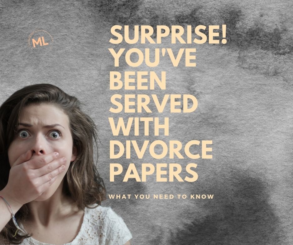 Surprise You ve Been Served With Divorce Papers Modern Law