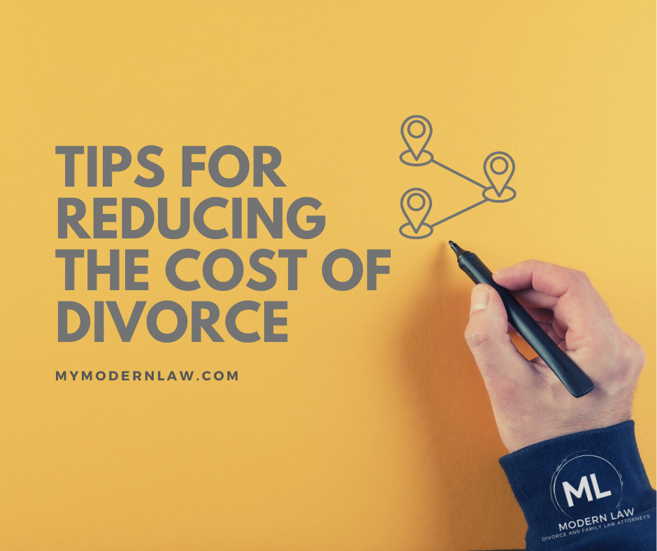 Tips for reducing the cost of divorce