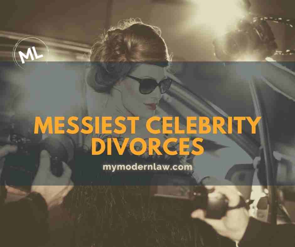 Messiest celebrity divorces