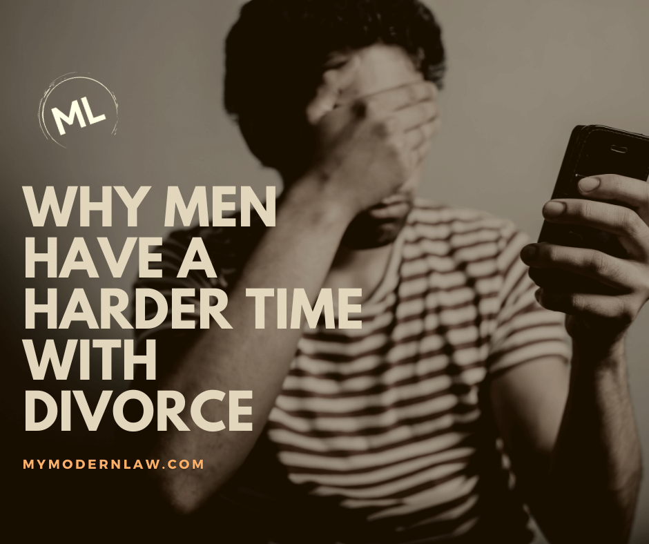 Why Men Have A Harder Time With Divorce