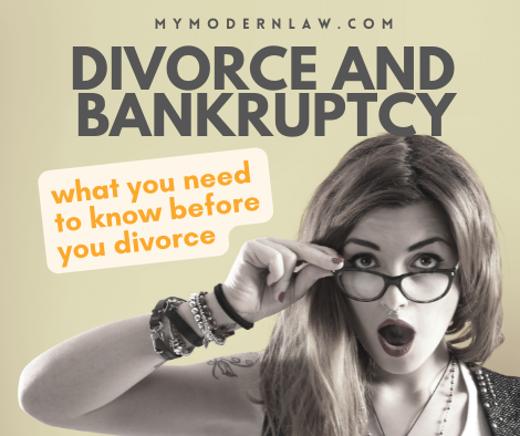 Divorce and bankruptcy