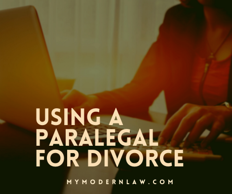 Using a Paralegal for Divorce