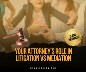 mediation vs litigation