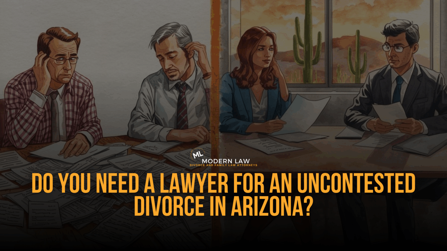 Do You Need a Lawyer for Uncontested Divorce in Arizona