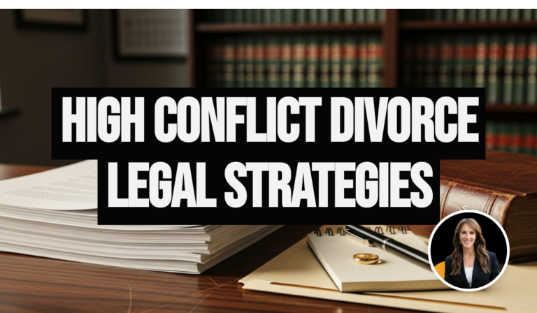 Strategies for Managing and Coping with High-Conflict Divorces
