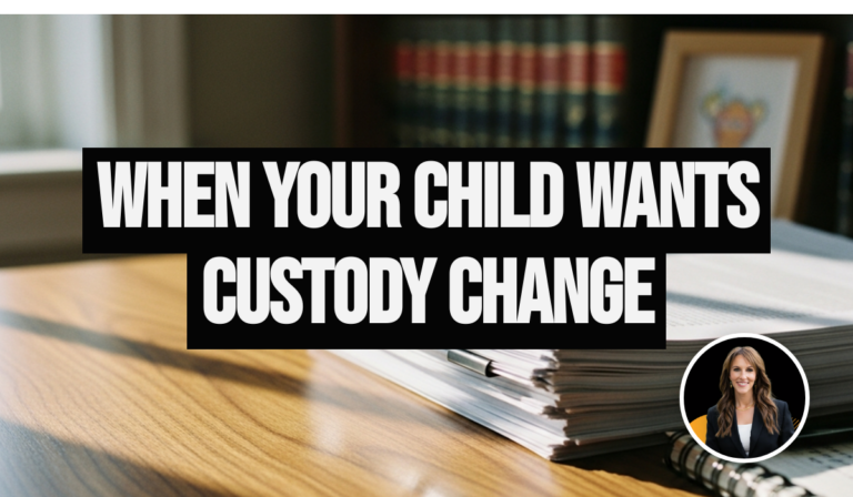 Navigating Custody Changes When Your Child Prefers One Parent in Arizona