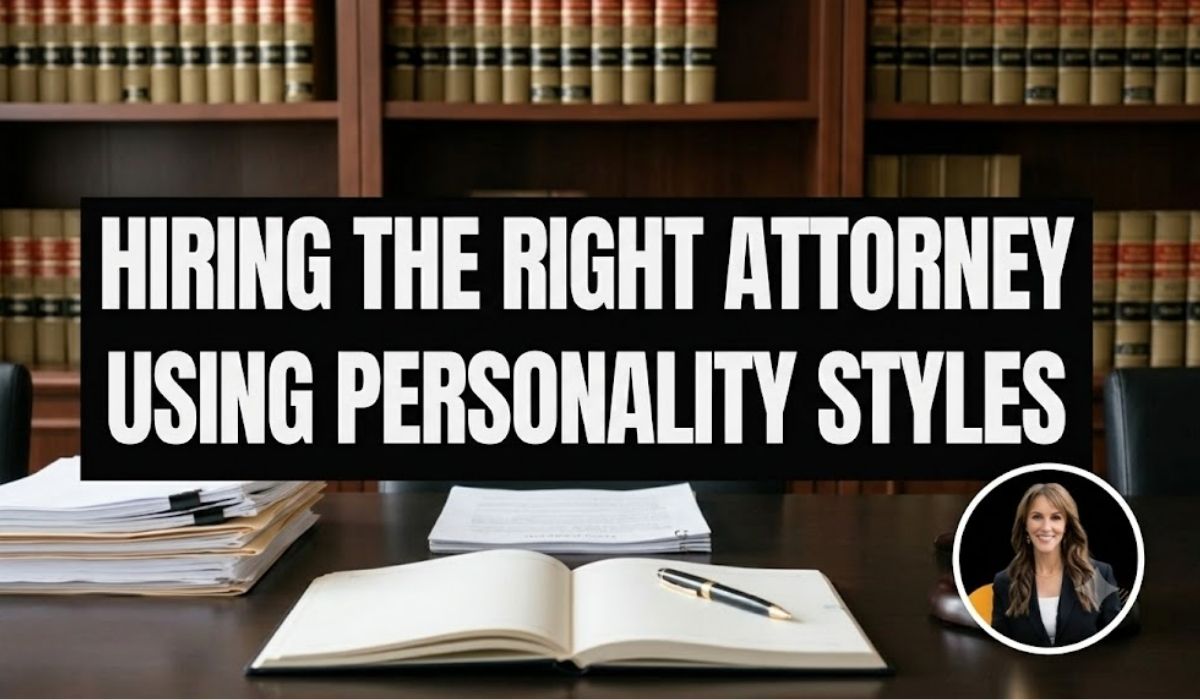Hiring The Right Attorney Using Personality Styles